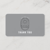 Bedankkaart Korting Code Review Logo Zakelijk Visitekaartje (Voorkant)