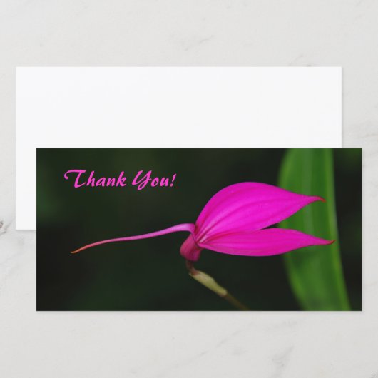 Bedankkaart met foto (Voorkant / Achterkant)