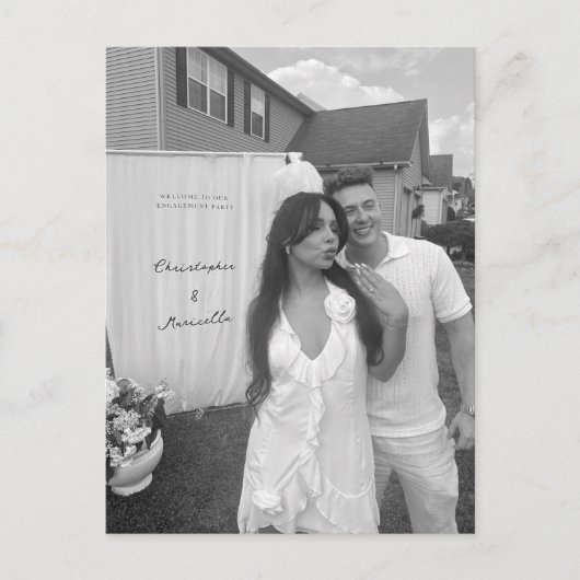 Bedankkaart, Postkaart Blank (Voorkant)