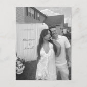 Bedankkaart, Postkaart leeg (Voorkant)