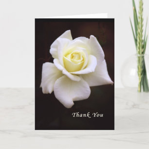 Bedankkaart voor sympathie en bloemen