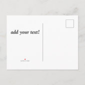 bedankkaart Vouwbare Uitnodiging Briefkaart (Achterkant)