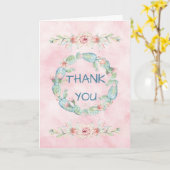 Bedankkaart Waterverf Cactus Kaart (Gele Bloem)