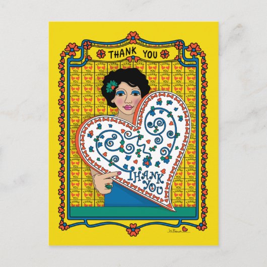 Bedankkaartje Briefkaart (Voorkant)