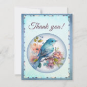 bedankkaartje, elegant en chic bedankkaart (Voorkant)