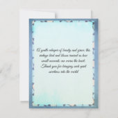 bedankkaartje, elegant en chic bedankkaart (Achterkant)