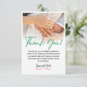 Bedankkaartjes Bedankkaart (Staand voorkant)