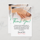 Bedankkaartjes Bedankkaart (Voorkant / Achterkant)