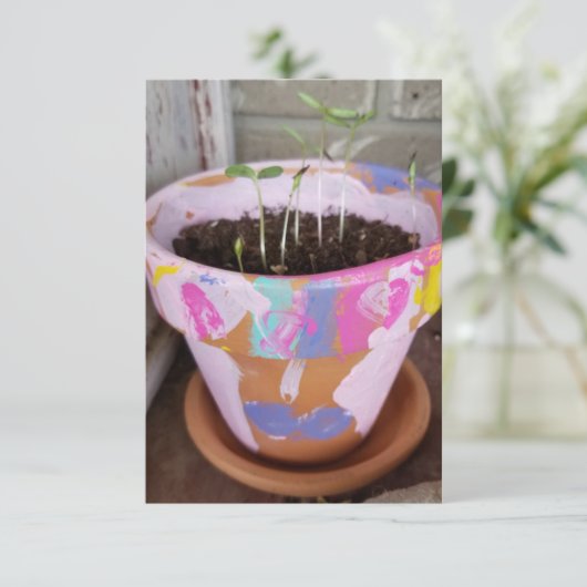 Bedankkaartjes Bedankkaart (Staand voorkant)