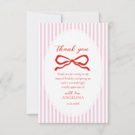 Bedankkaartjes Eerste verjaardag van de baby.  Bedankkaart