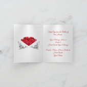 Bedankkaartjes voor 40-jarig Huwelijksjubileum Bedankkaart (Binnen)