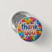 Bedankknop Badge Ronde Button 3,2 Cm (Voorkant /achterkant)