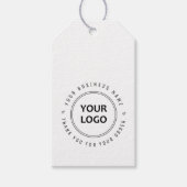 bedanklogo bedrijf cadeaulabel (Voorkant)