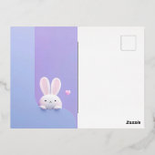 bedankpas folie feestdagen briefkaart (Achterkant)