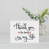 bedankpas folie feestdagen briefkaart (Staand Voorkant)