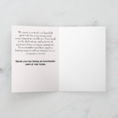 bedankpas voor medewerkers bedankkaart (Binnen)