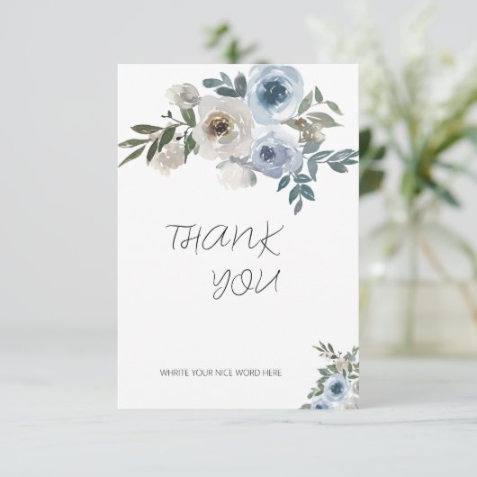 Bedankt (Staand voorkant)