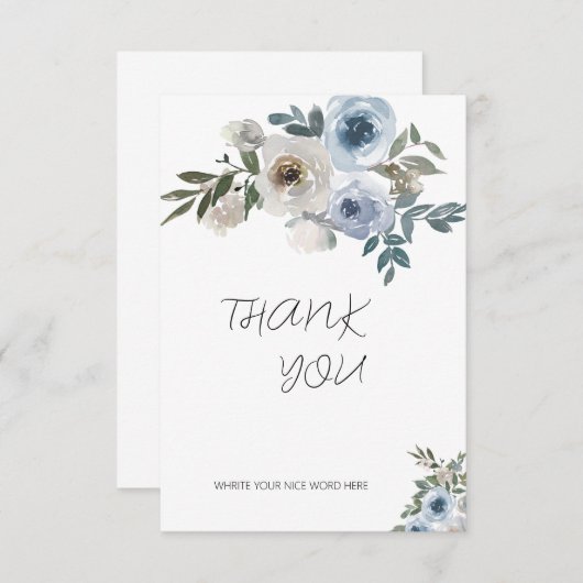 Bedankt (Voorkant / Achterkant)