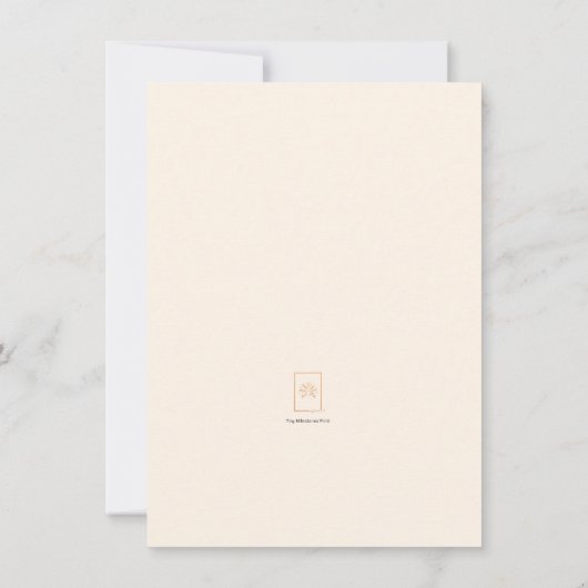 Bedankt a Bunch - Banaan en Aap Bedankt Card (Achterkant)