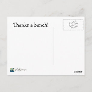 Bedankt a Bunch--Dank U Briefkaart