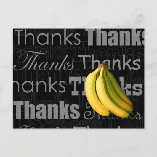 Bedankt a Bunch--Dank U Briefkaart (Voorkant)