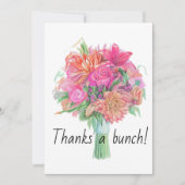 Bedankt A Bunch Floral Bouquet (Voorkant)