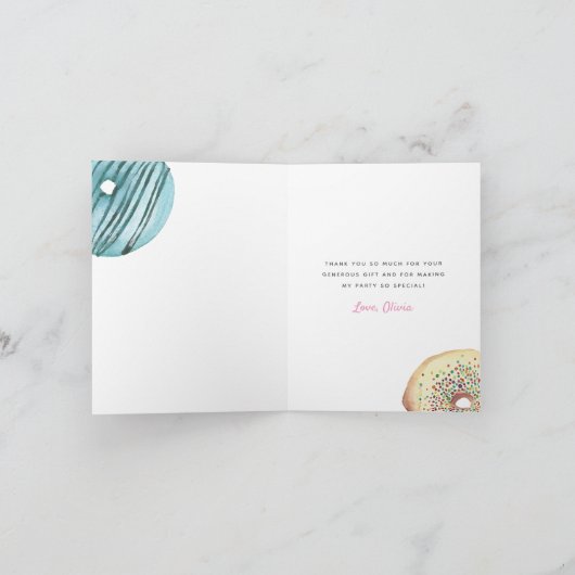 Bedankt A Gat Bunch | Gepersonaliseerde donut (Binnen)