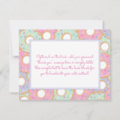 Bedankt a Hole Bunch Donut Birthday Dank je wel (Achterkant)