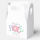 Bedankt a Hole Bunch Donut Girl Birthday Bedankdoosjes (Geopend)