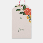 Bedankt a Latte Cadeaulabel (Achterkant)