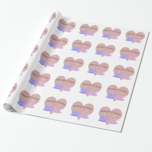 Bedankt a Latte Cadeaupapier