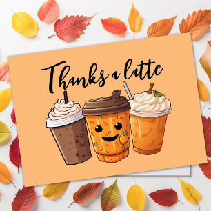 Bedankt A Latte Coffee