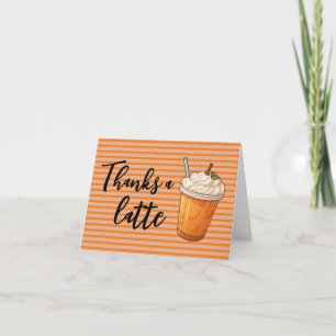Bedankt A Latte Coffee
