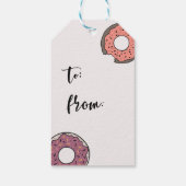 Bedankt a latte Dank u Label Cadeaulabel (Achterkant)