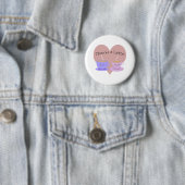 Bedankt a Latte Ronde Button 5,7 Cm (In situ)