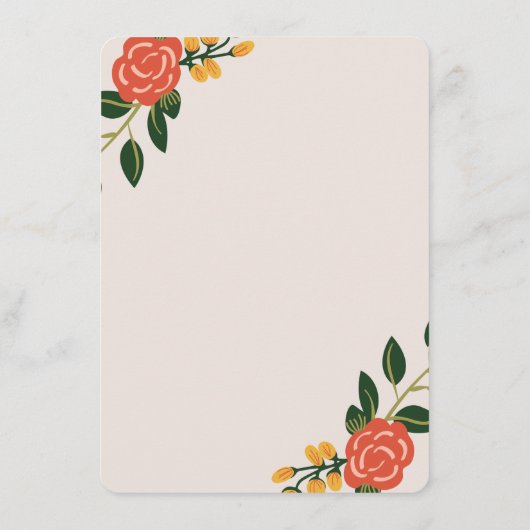 Bedankt a Latte Stationery Notitiekaartje (Achterkant)