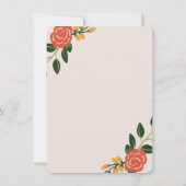 Bedankt a Latte Stationery Notitiekaartje (Achterkant)