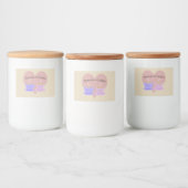 Bedankt a Latte Voedselcontainer Etiket (Flessen)