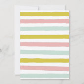 Bedankt A Llama Genderneutraal Baby shower (Achterkant)