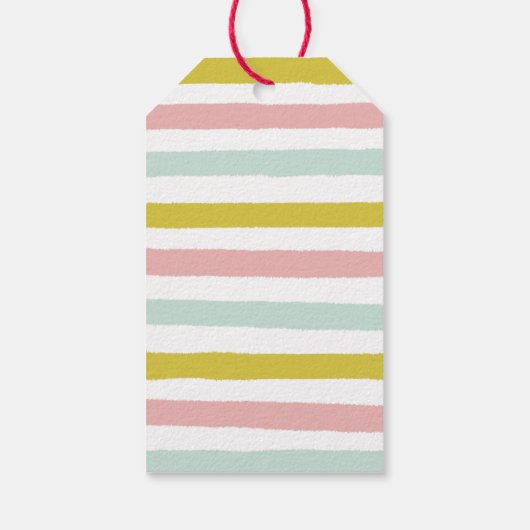 Bedankt A Llama Schattige Baby shower Favor Cadeaulabel (Achterkant)