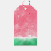 Bedankt A Meloen Waterverf Cadeaulabel (Achterkant)