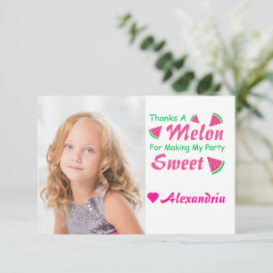Bedankt A Melon Watermeloen