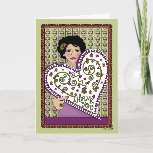 Bedankt_A_Wenskaart Bedankkaart (Voorkant)