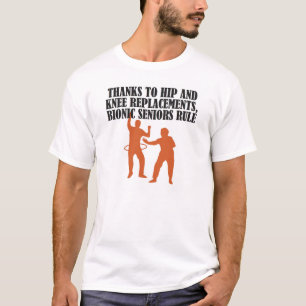 BEDANKT AAN DE VERVANGINGEN VAN DE HEUP EN VAN DE T-SHIRT