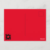 Bedankt aan het zakenteam briefkaart (Achterkant)