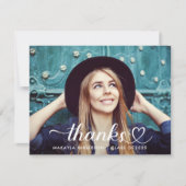 Bedankt Aangepast Afstuderen Aangepast script Aang (Voorkant)