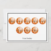 Bedankt Aangepast Basketball Aangepast op maat (Voorkant)