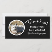 Bedankt! Aangepaste foto Bedankt (Voorkant)