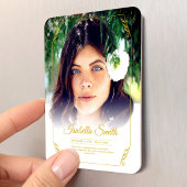 Bedankt Aangepaste Funeral Foto Condoleance Rouw V Magneet