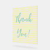 Bedankt Acryl Bord (Hoek)